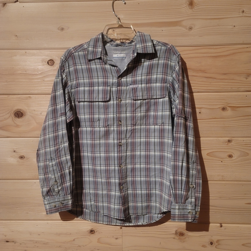 Columbia Omni-Wick Advanced Evaporation shirt Size SP 21x26
